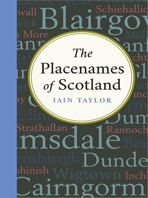 cover image of The Placenames of Scotland